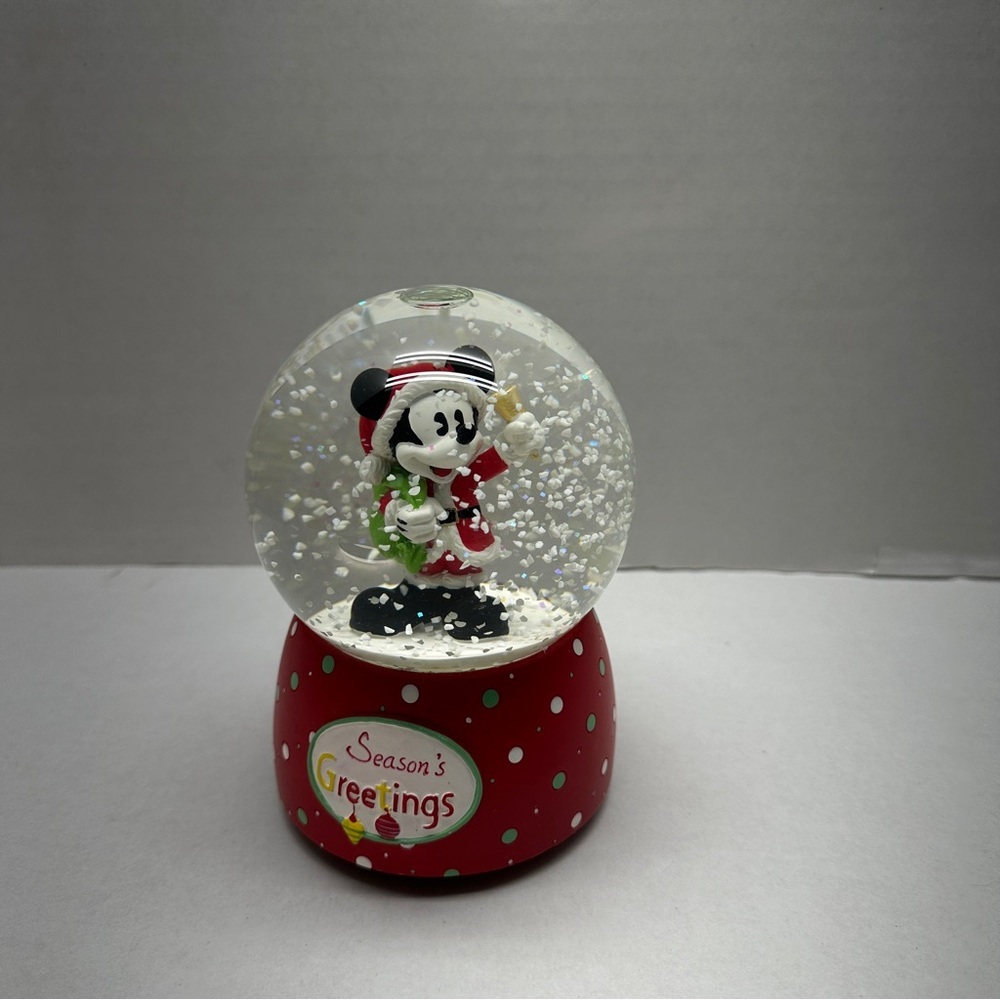 Mickey Mouse Holiday Snow Globe - Picture 2 of 8